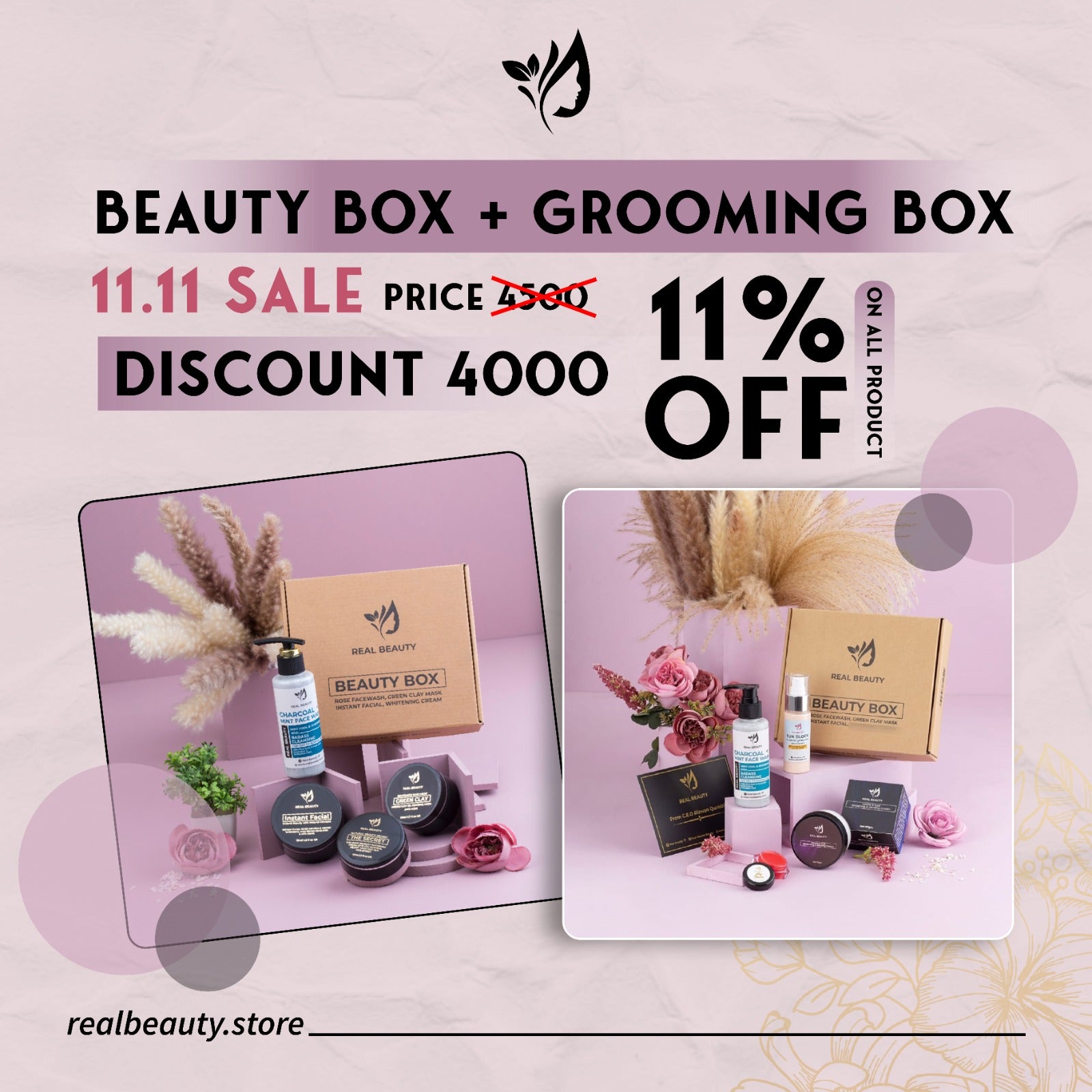 Beauty Box + Grooming Box