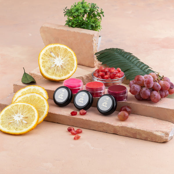 Pack of All three color 3 lip Balm (Baby pink. Natural Pink. Red)